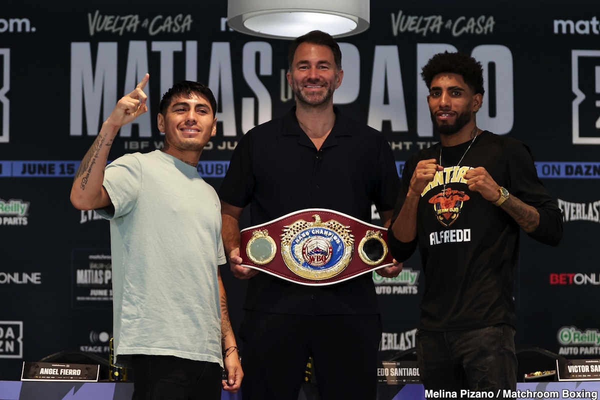 Subriel Matias Vs. Liam Paro on June 15th, live on DAZN