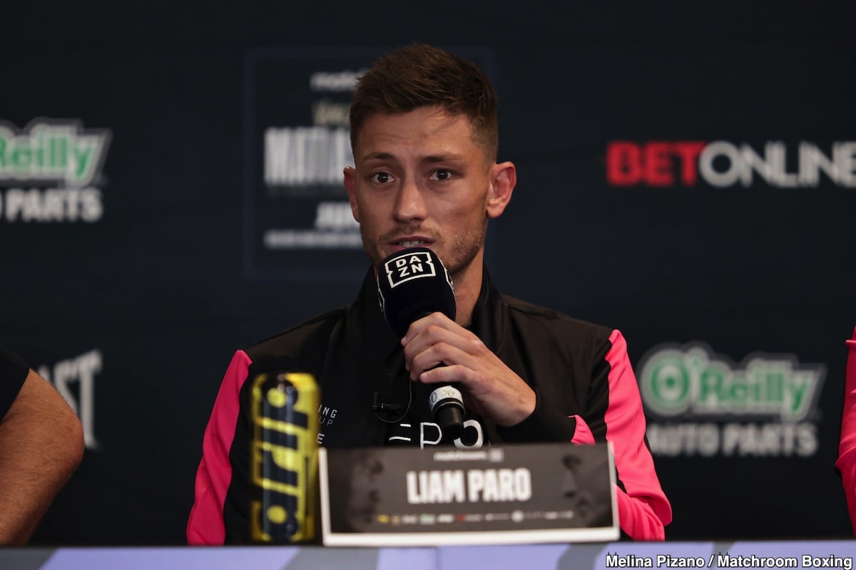 Subriel Matias Vs. Liam Paro on June 15th, live on DAZN
