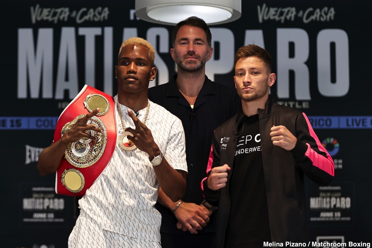 Liam Paro's Golden Ticket: A Life-Changing Opportunity Against Subriel Matias