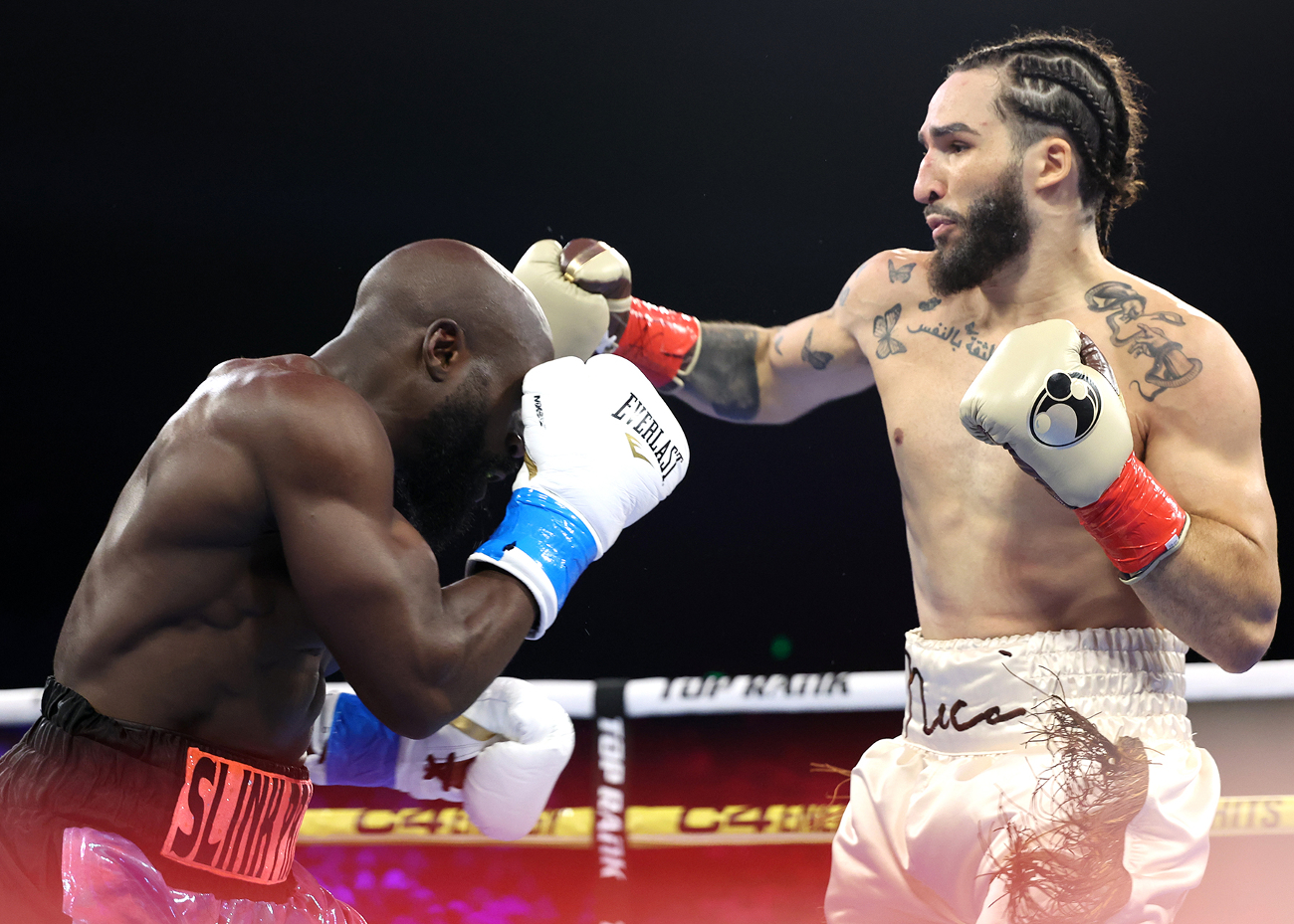 Nico Ali Walsh Avenges Loss To Sona Akale; Fights With A Dislocated Shoulder - Boxing Results