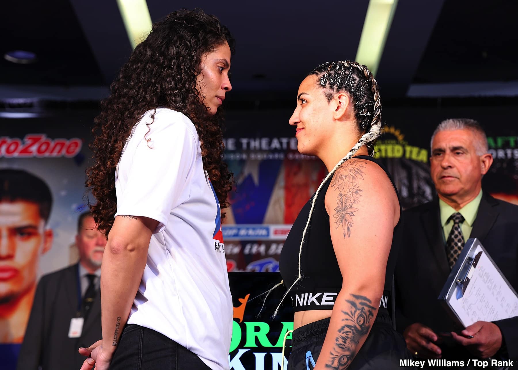 Zayas vs. Teixeira: Official ESPN Weigh In Results