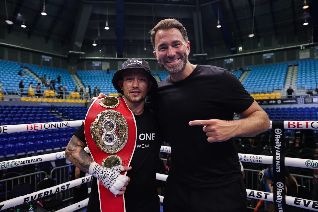 Eddie Hearn's Ambitious Plan for Haney vs. Paro Unification Fight Faces Multiple Hurdles