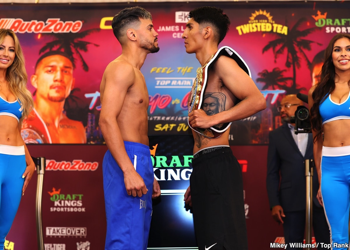 ESPN Weights: Lopez vs. Claggett, Ramirez vs. Benitez