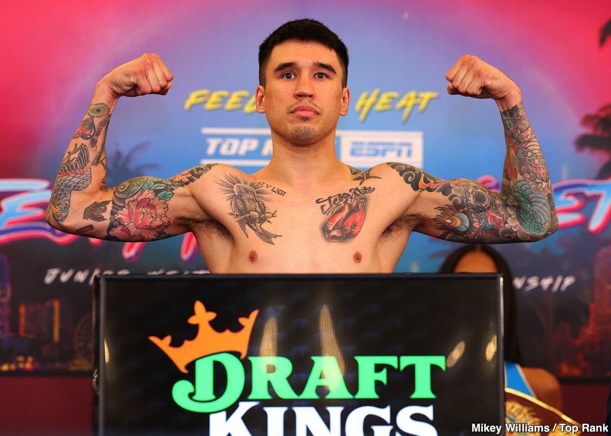ESPN Weights: Lopez vs. Claggett, Ramirez vs. Benitez