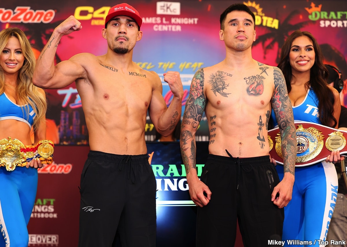ESPN Weights: Lopez vs. Claggett, Ramirez vs. Benitez