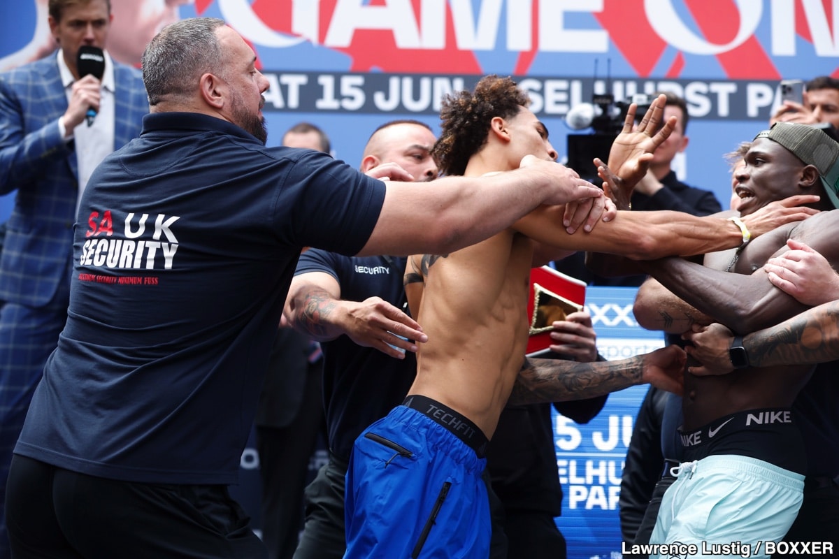 Billam-Smith vs. Riakporhe Official Sky Sports Weigh In Results