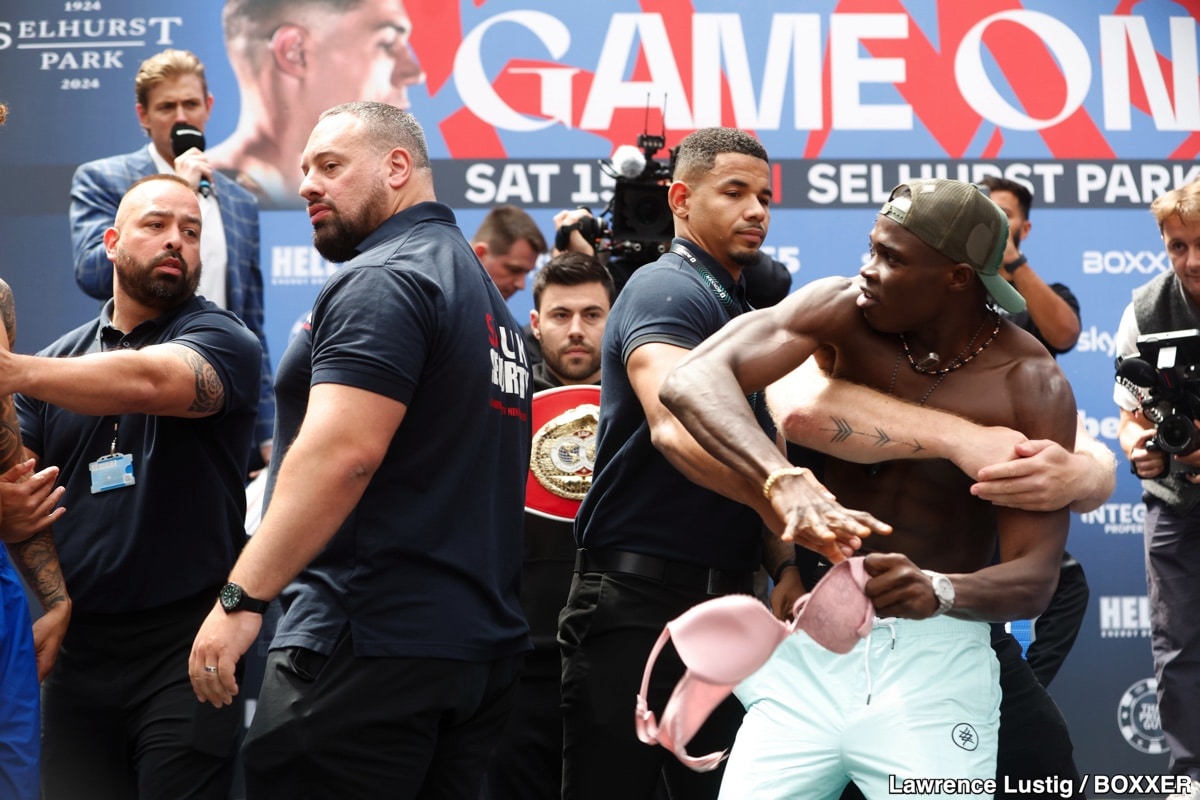 Billam-Smith vs. Riakporhe Official Sky Sports Weigh In Results