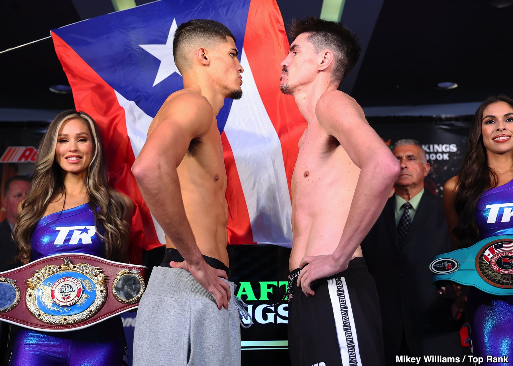 Zayas vs. Teixeira: Official ESPN Weigh In Results