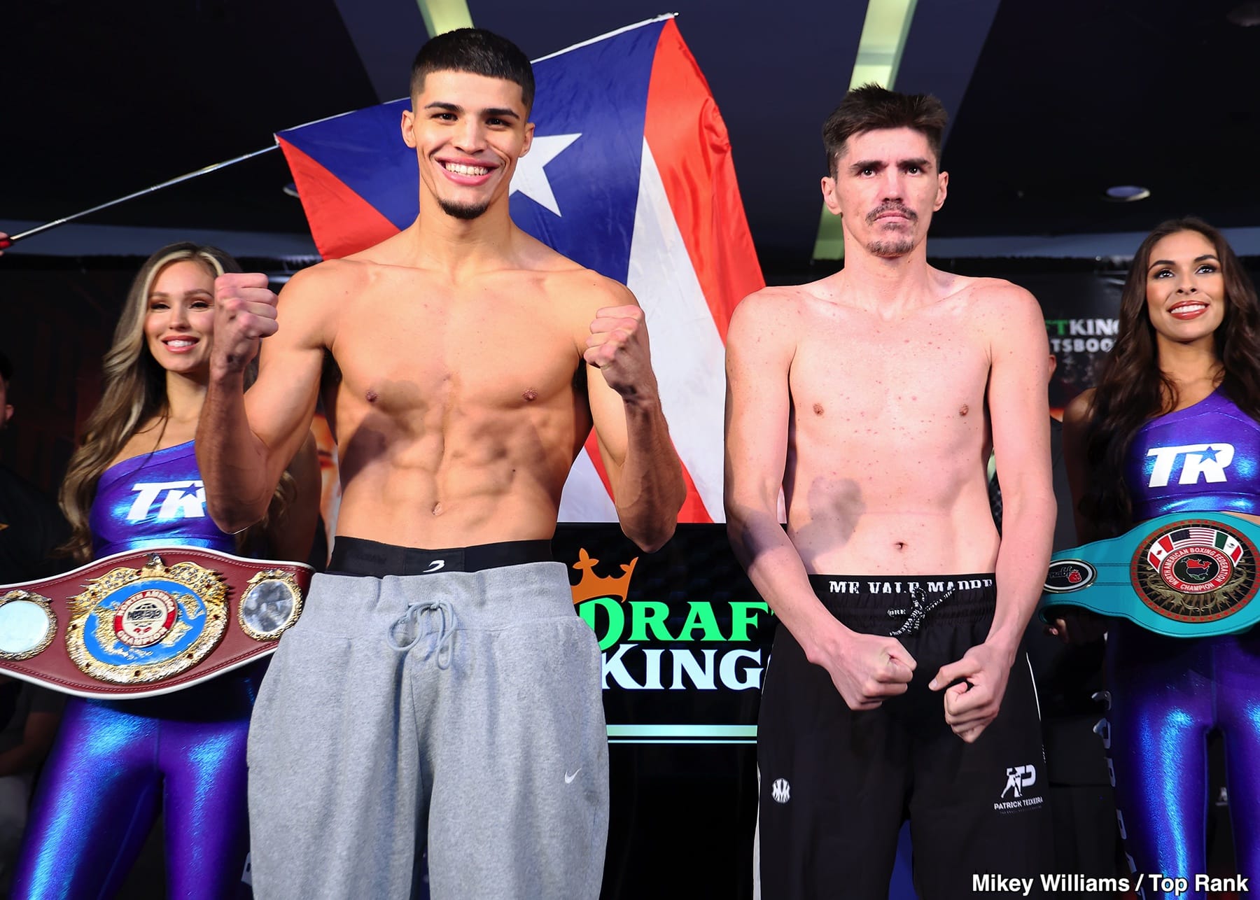 Zayas vs. Teixeira: Official ESPN Weigh In Results