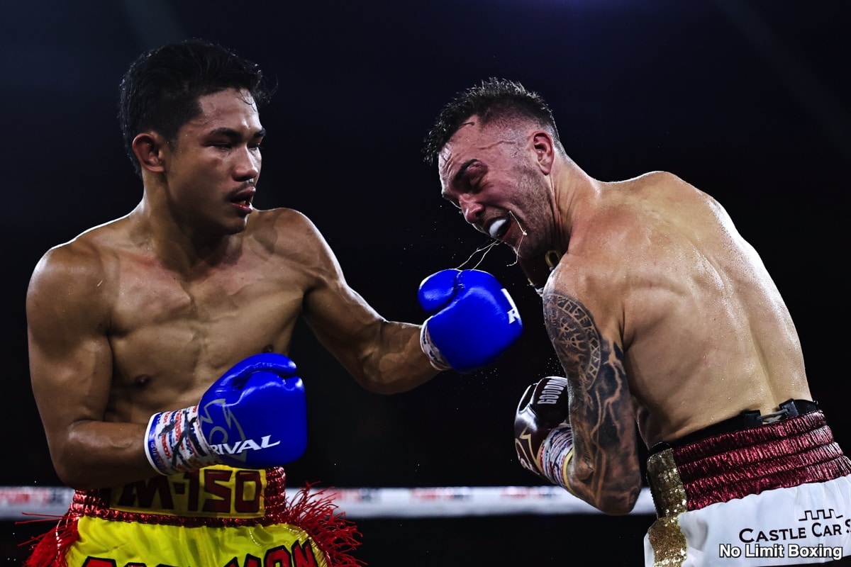 Sam Goodman Overcomes A Broken Hand To Win Decision Over Worawut - Boxing Results