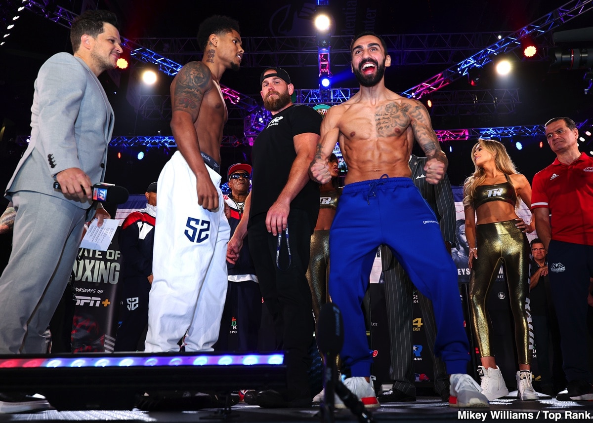 ESPN Weights: Stevenson vs. Harutyunyan - For Saturday