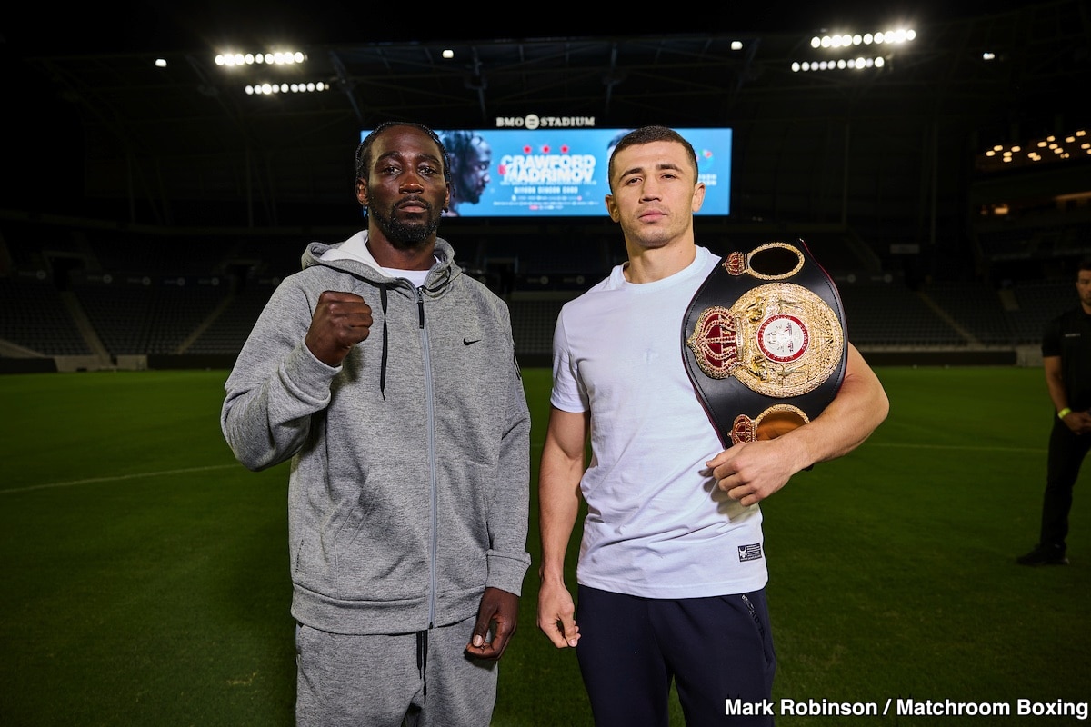 Eddie Hearn Believes 154 is a Bridge Too Far for Terence Crawford