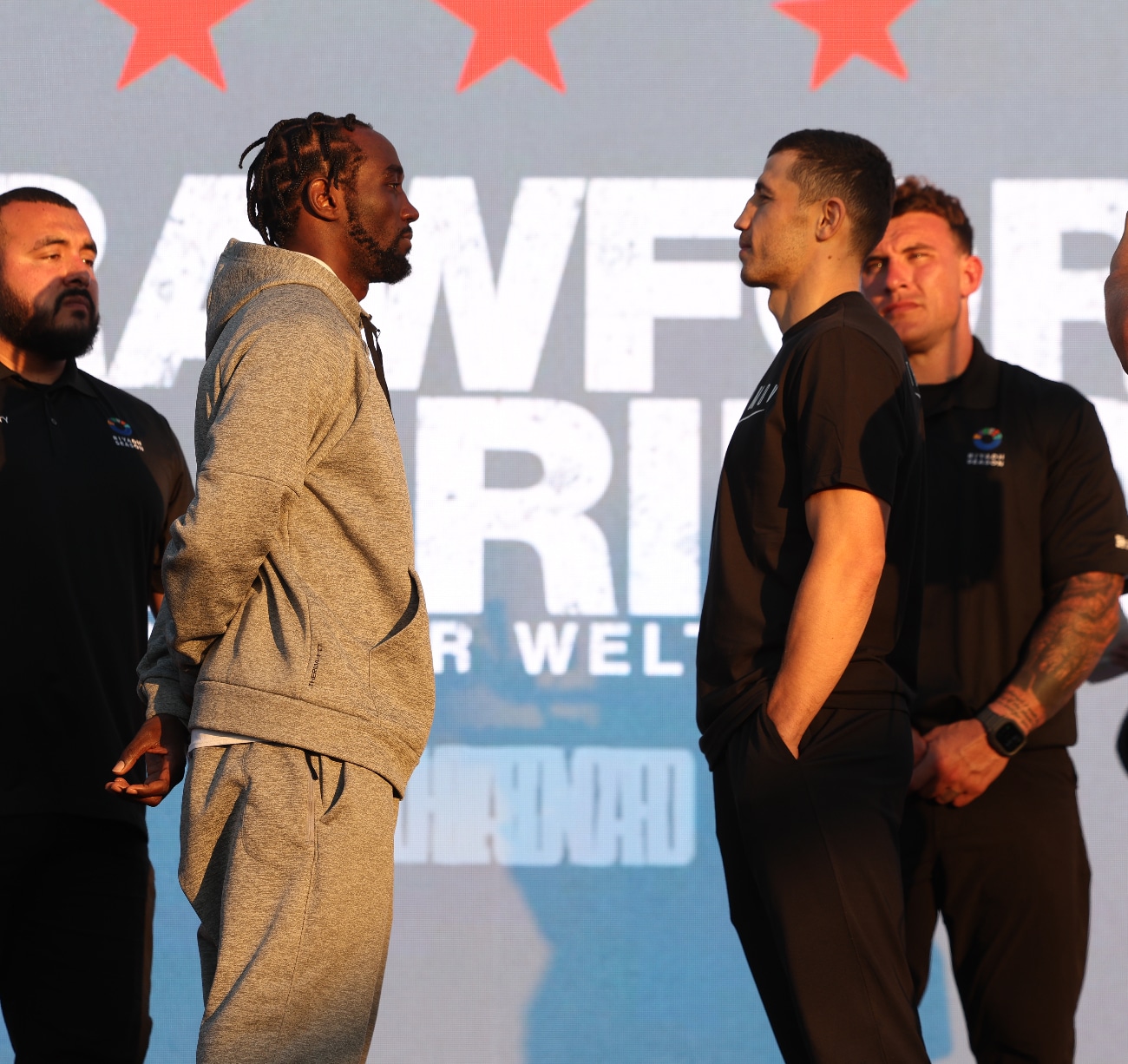 Crawford & Madrimov Arrive in LA for Highly Anticipated Fight