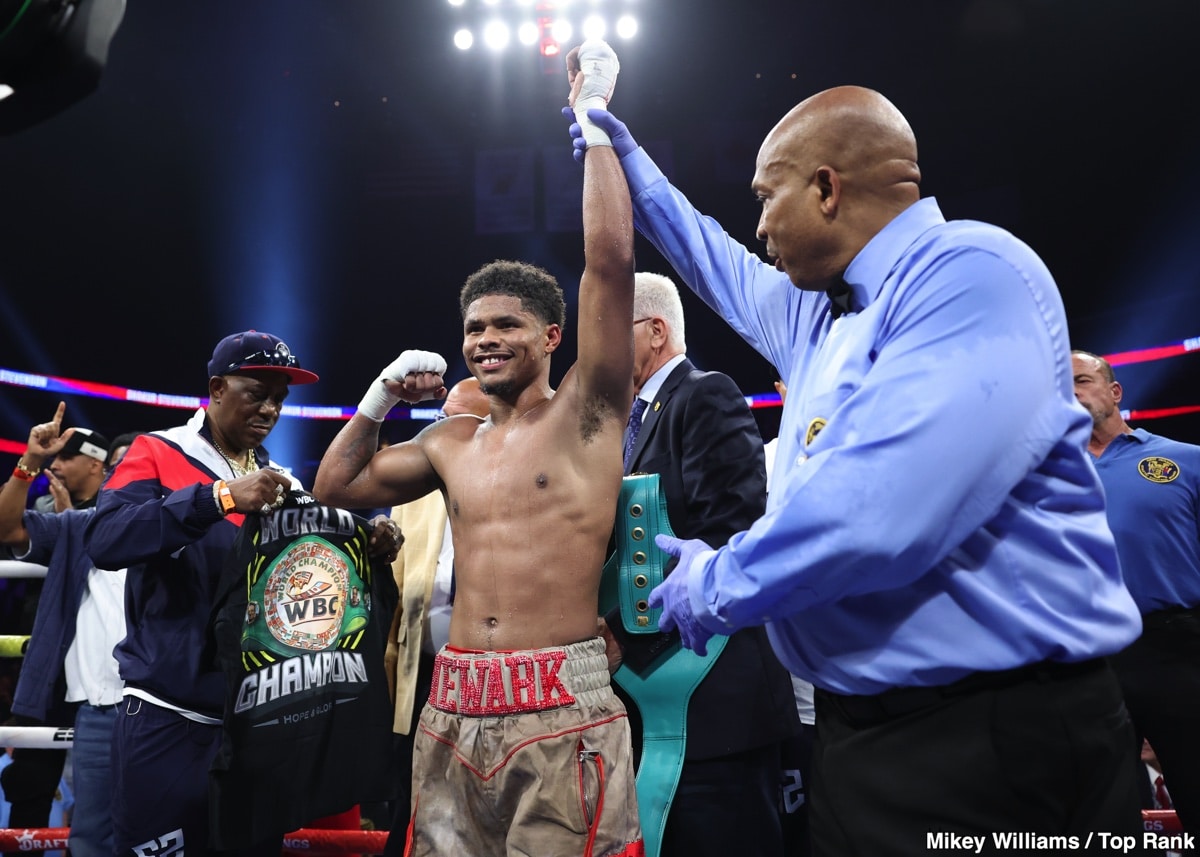 Shakur Stevenson's Corner Conflicts: A "Bratty" Behavior Hurting His Career?