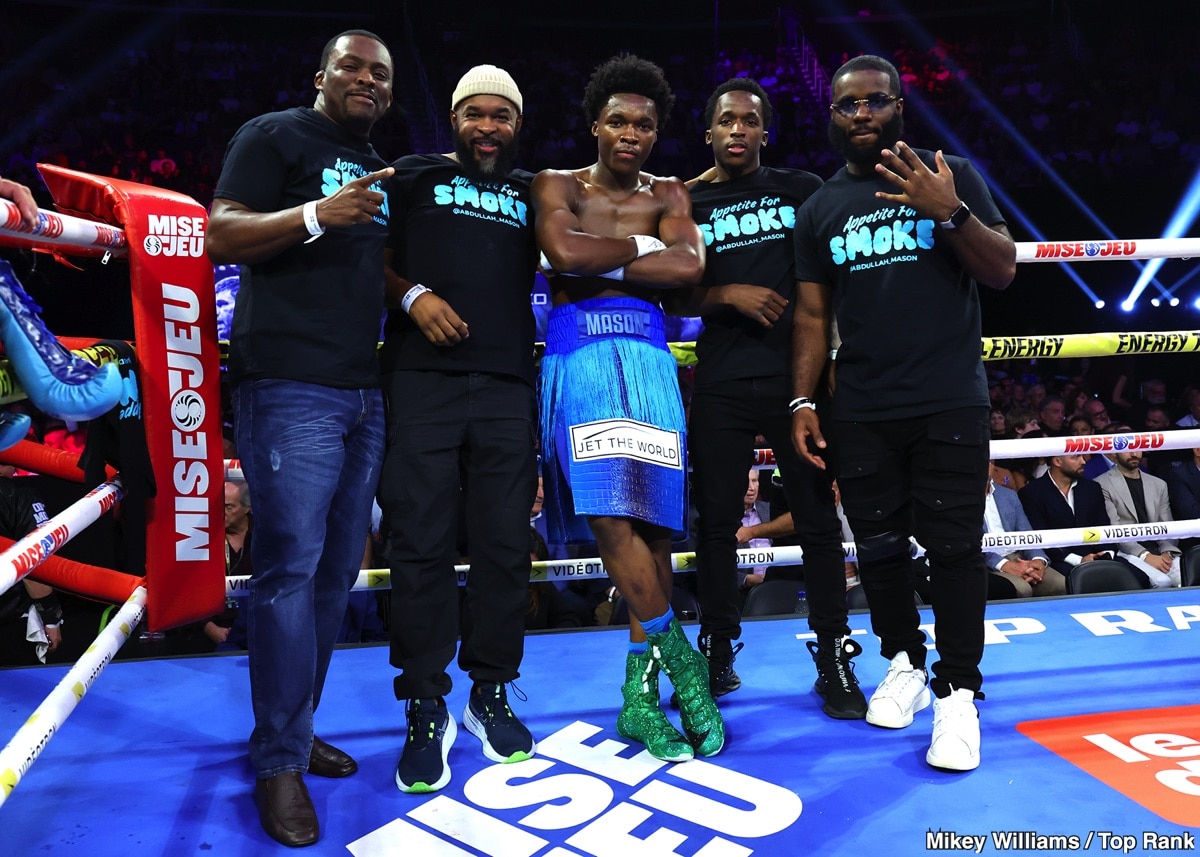 Abdullah Mason Destroys Mike Ohan in 2nd round Knockout - Boxing Results