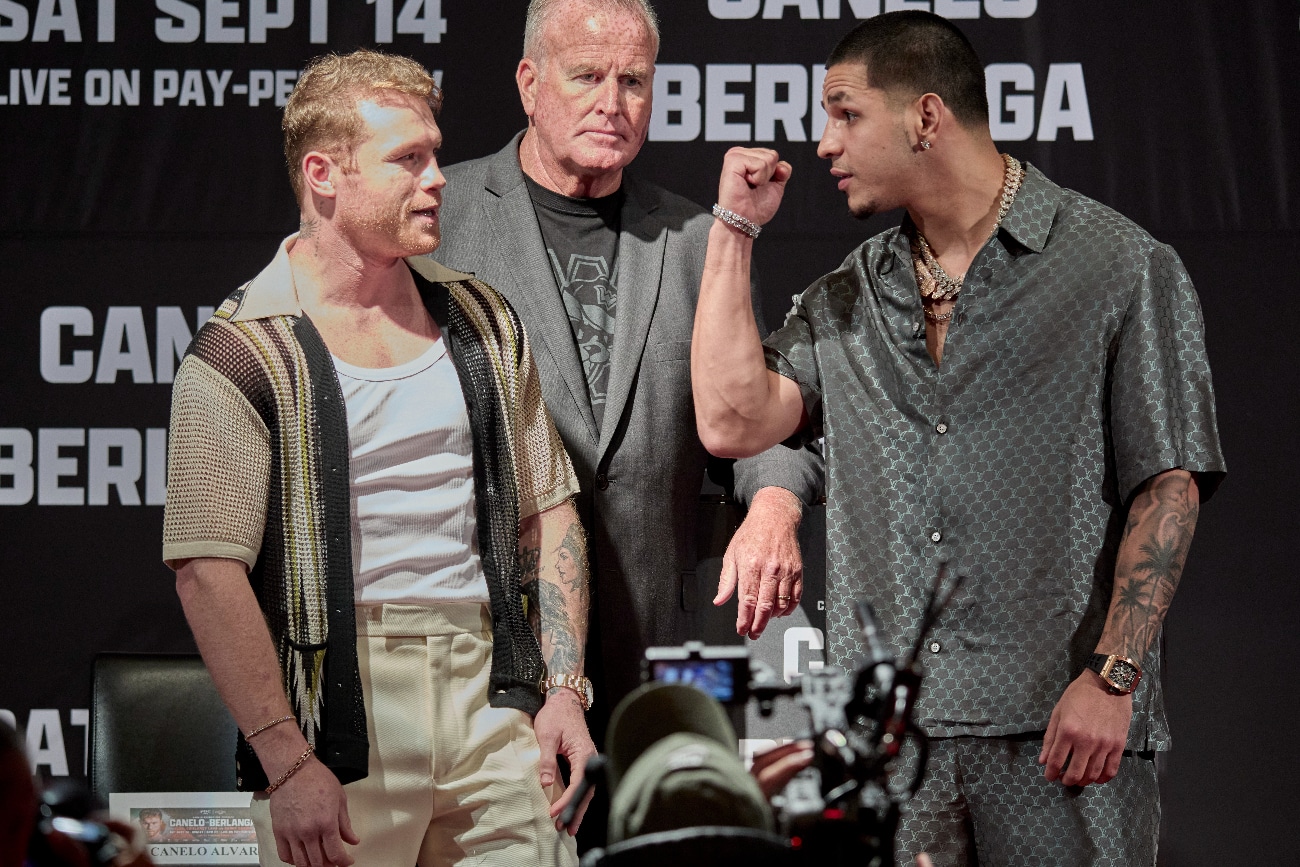 Canelo Alvarez Eager to Silence Edgar Berlanga's Brash Talk