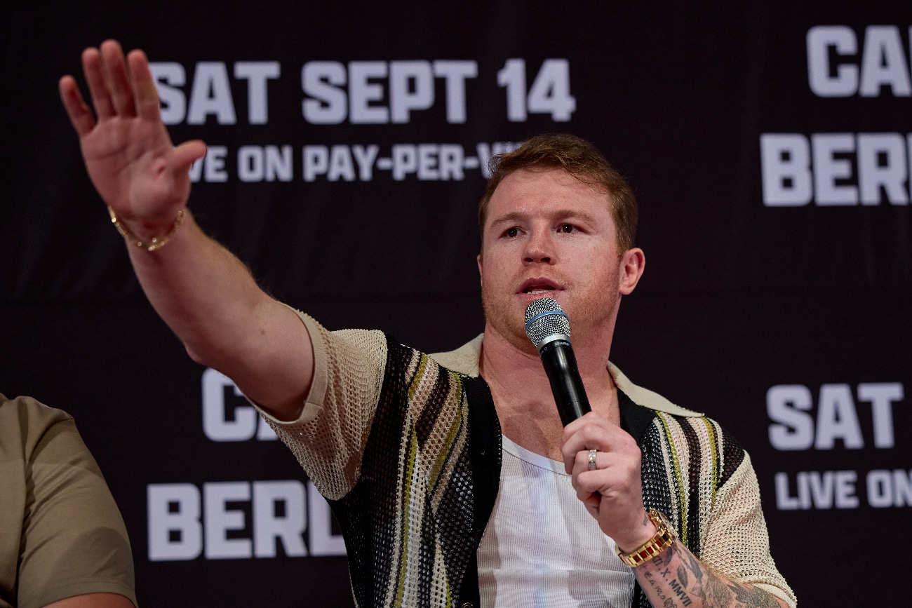 Canelo Remains Open to Crawford Fight Despite WBO Order