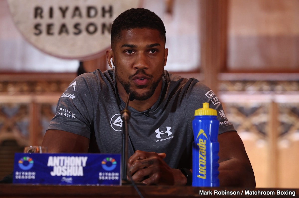 Martin Bakole Vs. Anthony Joshua In Kinshasa, Africa In October?