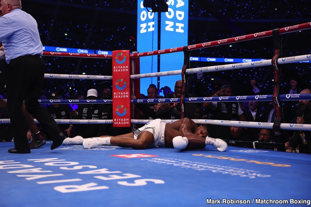 Daniel Dubois Slaughters Anthony Joshua - Boxing Results