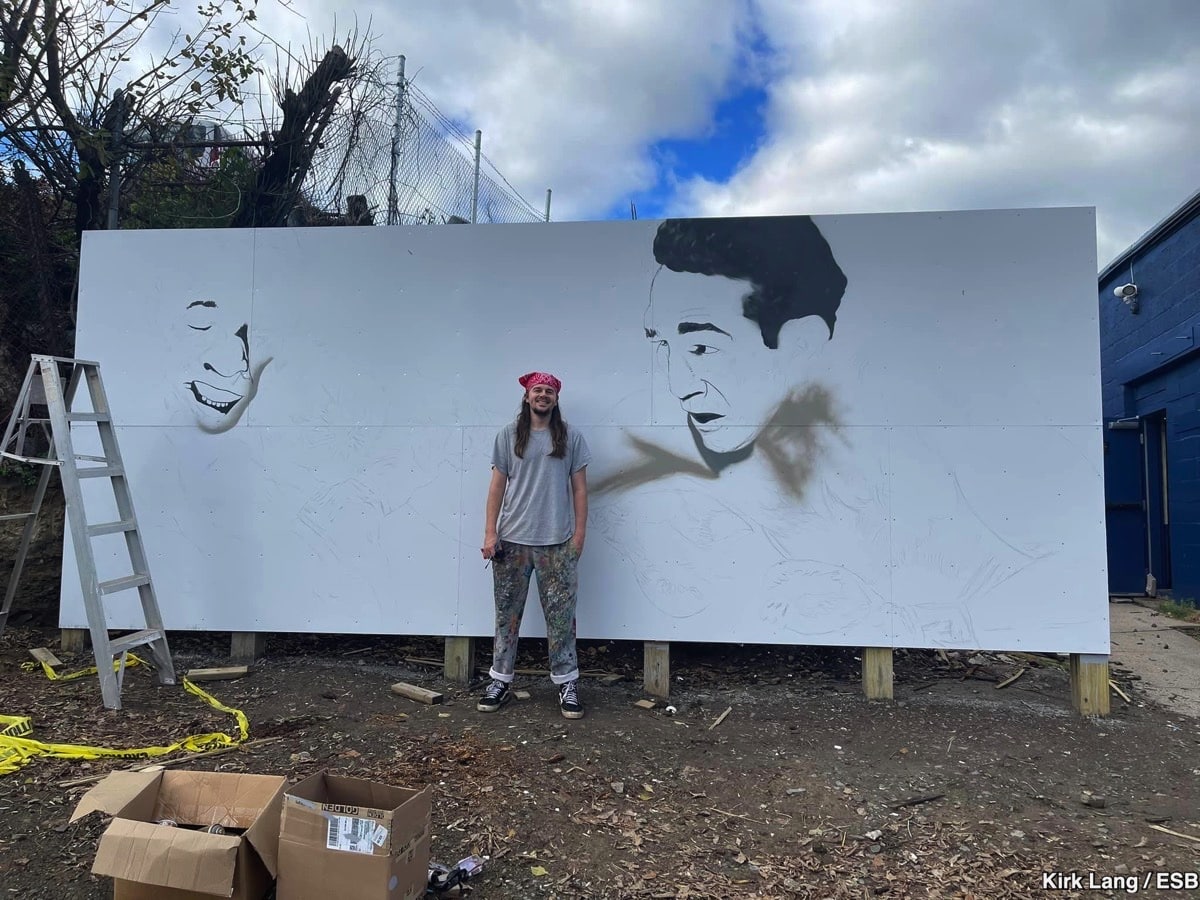 Willie Pep Mural Continues Fighter’s Legacy