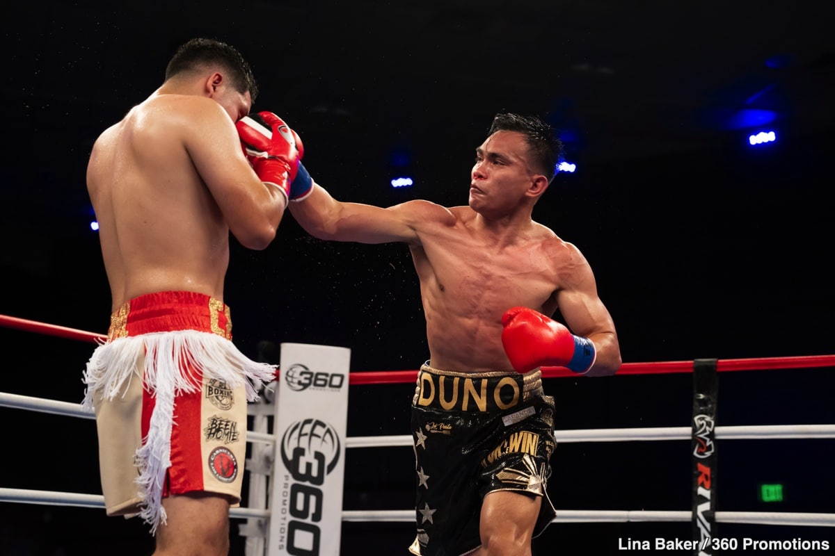 Cain Sandoval Scores Stunning Sixth-Round KO Over Veteran Ramiro Duno