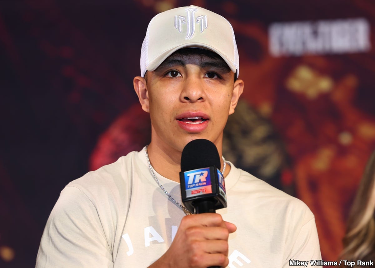 Jaime Munguia Responds To His Failed Drugs Test: “A Complete Surprise To Me”