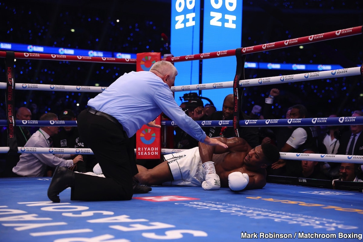 Eddie Hearn: Joshua's Punch Resistance at 30% When Knocked Out