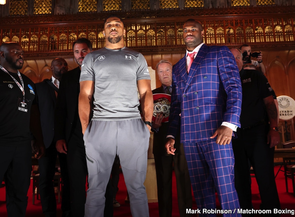 Dubois Would Be Joshua's First Big Win of His Career, Says Gallagher