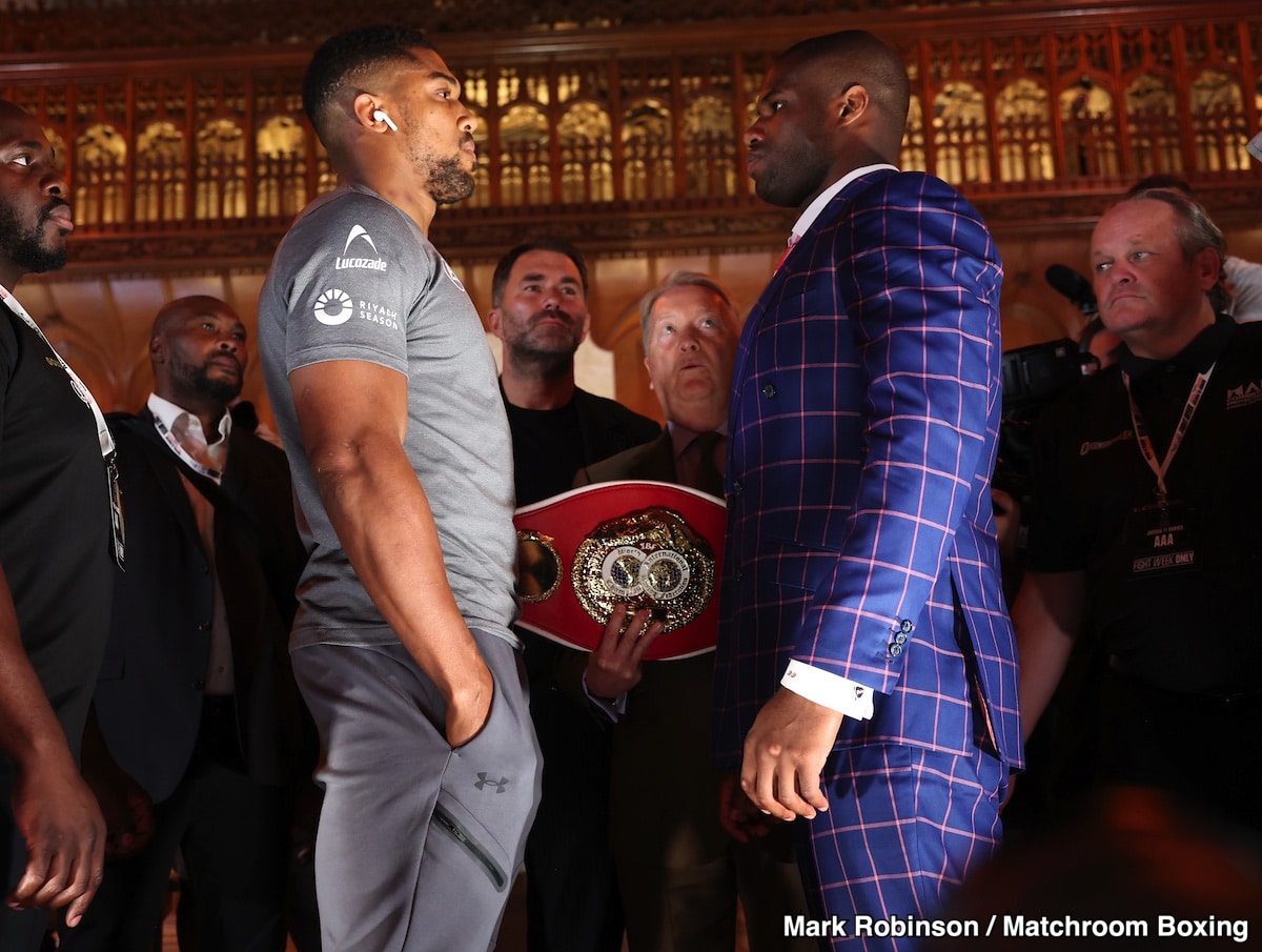 Joshua vs. Dubois: All-Brit Wembley Stadium Showdown