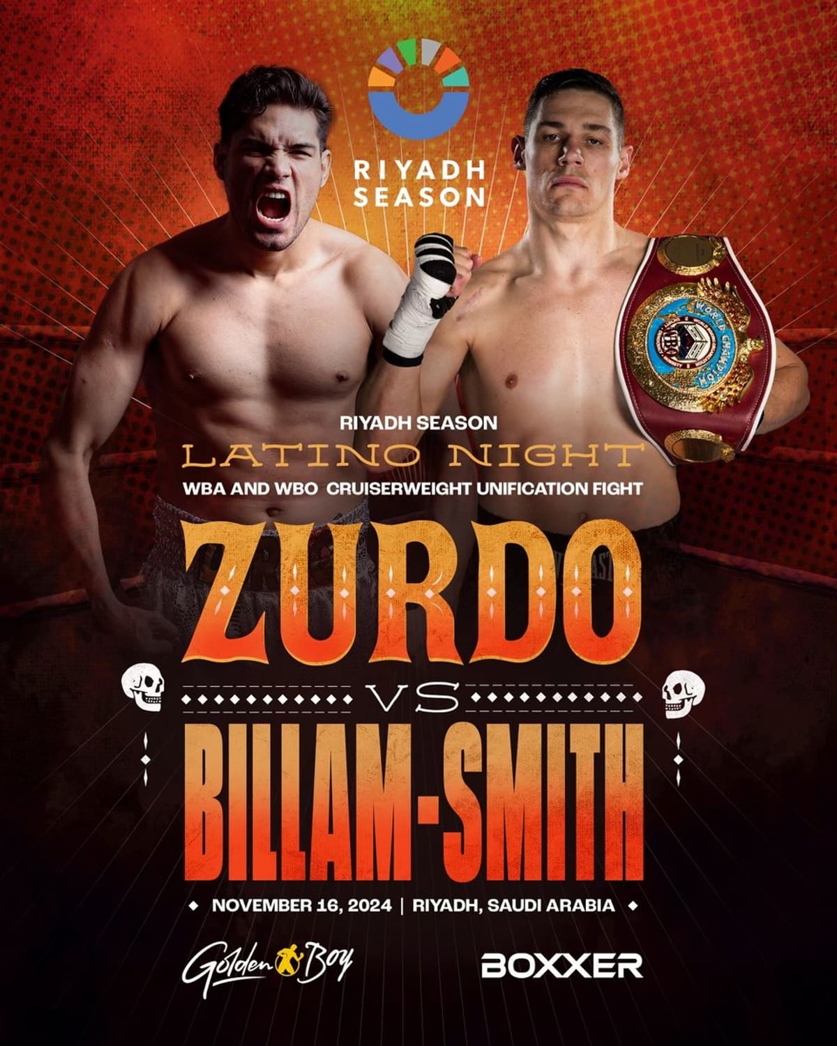 Ramírez vs. Billam-Smith: Cruiserweight Unification Battle on November 16th