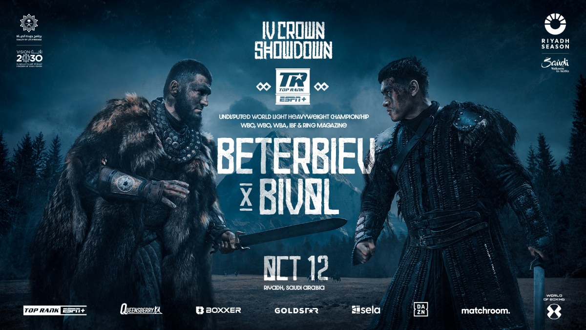 DAZN PPV: Artur Beterbiev vs. Dmitry Bivol on October 12th