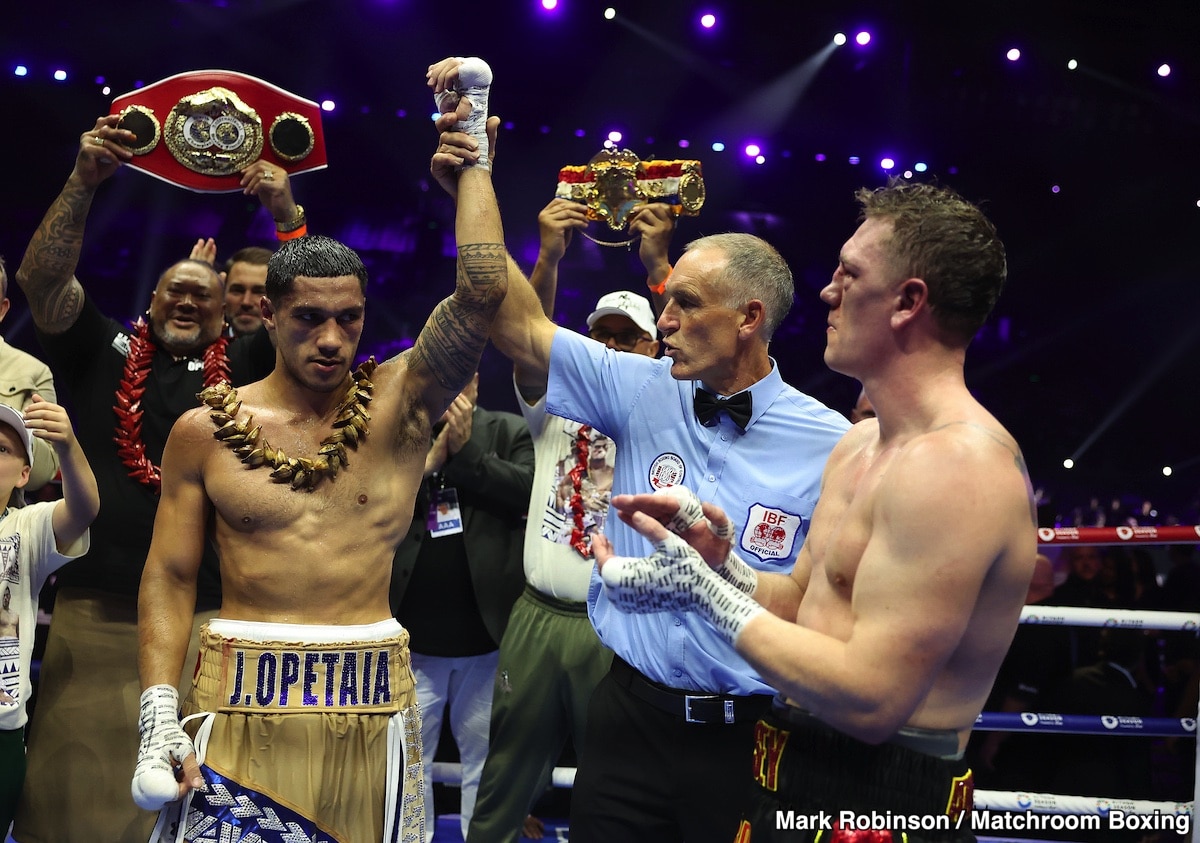 Jai Opetaia Selects #14 Ranked Claudio Squeo for May 13th Title Defense
