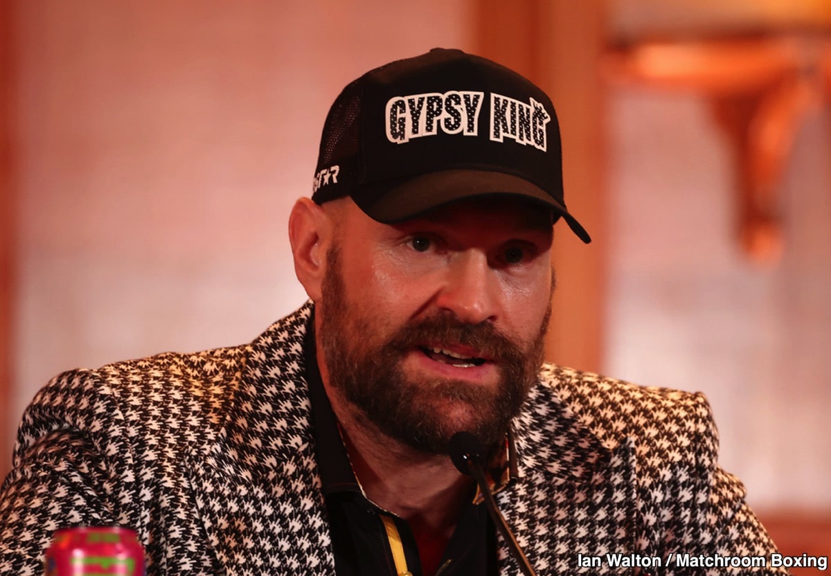 Fury Says He Wants A Trilogy With Usyk: “I Would Be The Only Heavyweight In History To Have Had Three Trilogies”