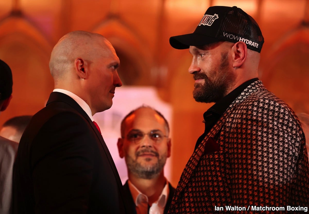 This Saturday: The Rematch – Usyk Vs. Fury II - Who Wins?