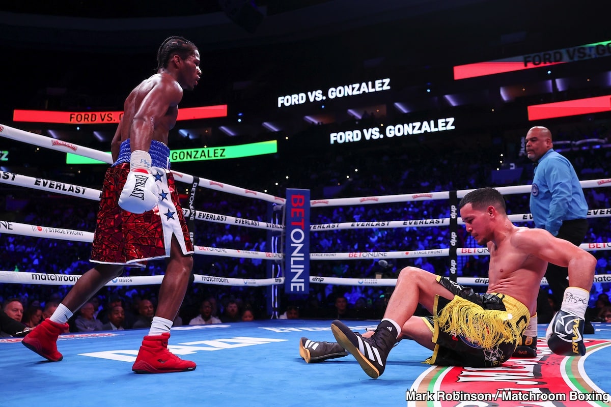 Raymond Ford Slams "Soft" Bruce Carrington, Dismisses His Talk, and Urges Him to Move Up for a Super Featherweight Fight