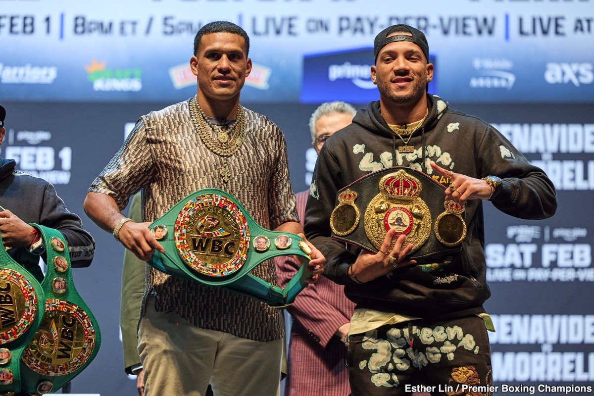Expert Predictions for the David Benavidez vs. David Morrell Jr. Fight on Feb. 1