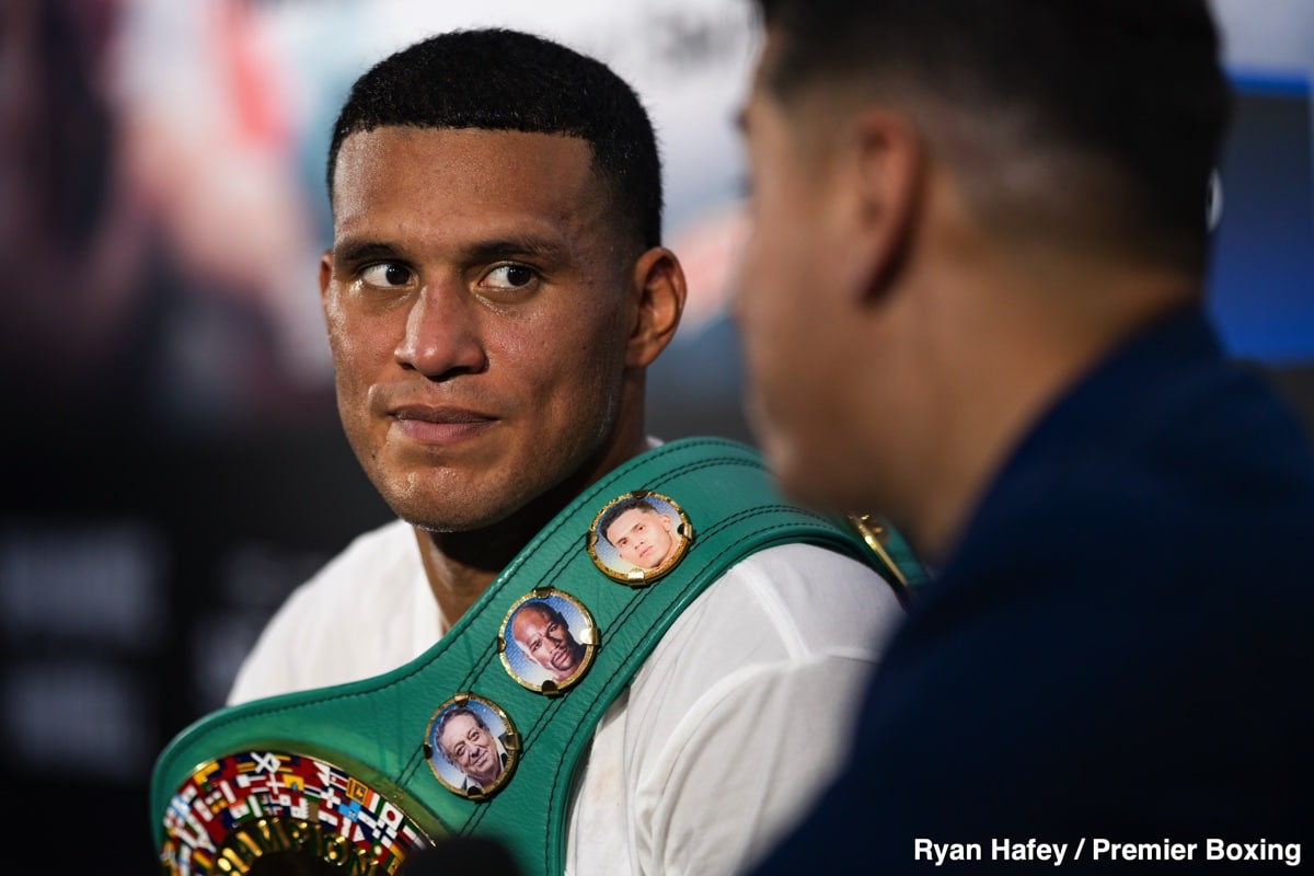David Benavidez's “Plan B” If He Cant Get Beterbiev-Bivol Winner: “Fight Zurdo Ramirez”