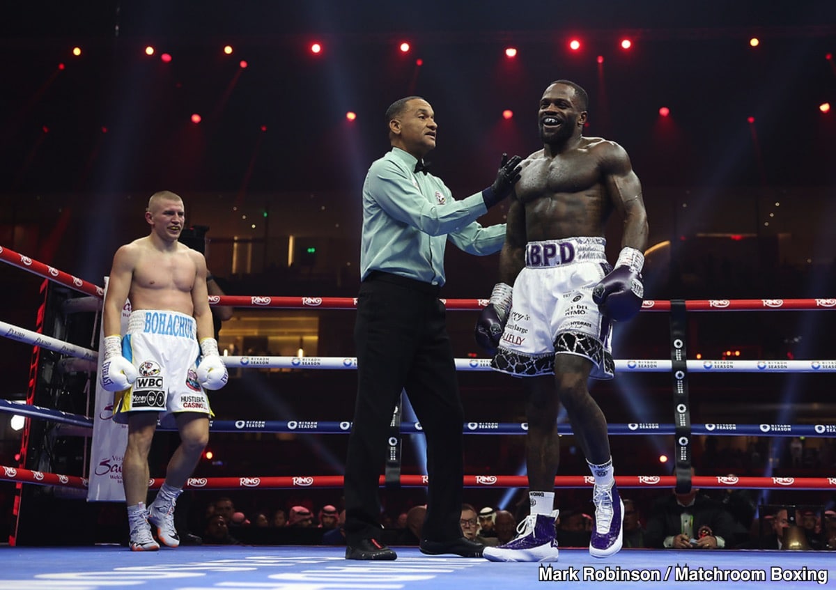 Serhii Bohachuk TKOs Ishmael Davis in WBC eliminator - Boxing Results