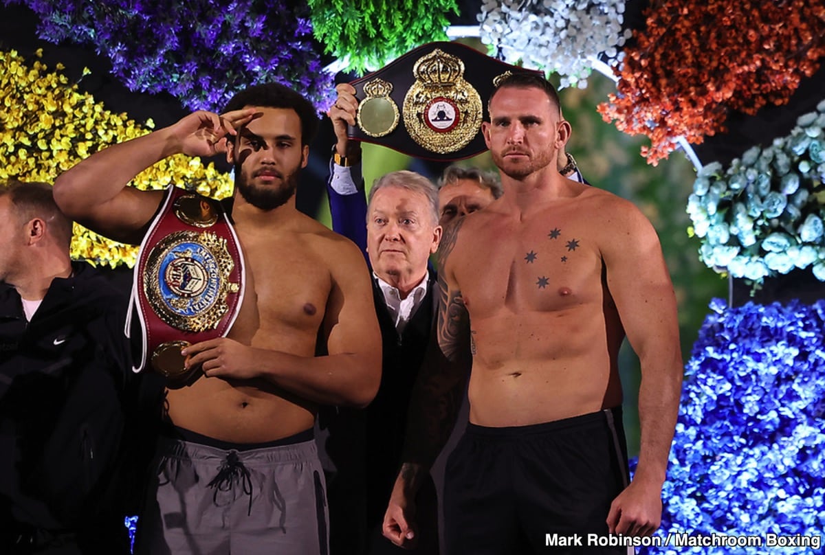 DAZN Official Weigh In Results: Fury vs. Usyk 2 & Bohachuk vs. Davis