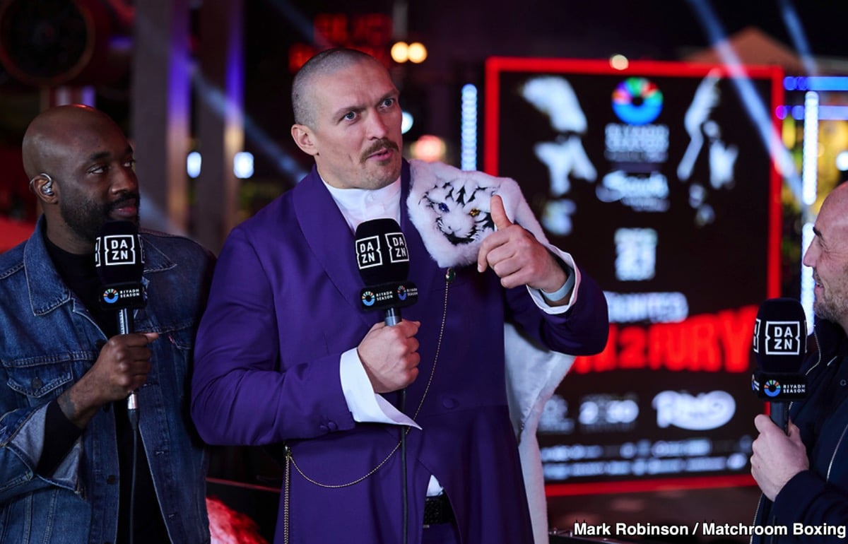 Modest Usyk Names His Pound-for-Pound Number-One, And He Doesn't List Himself