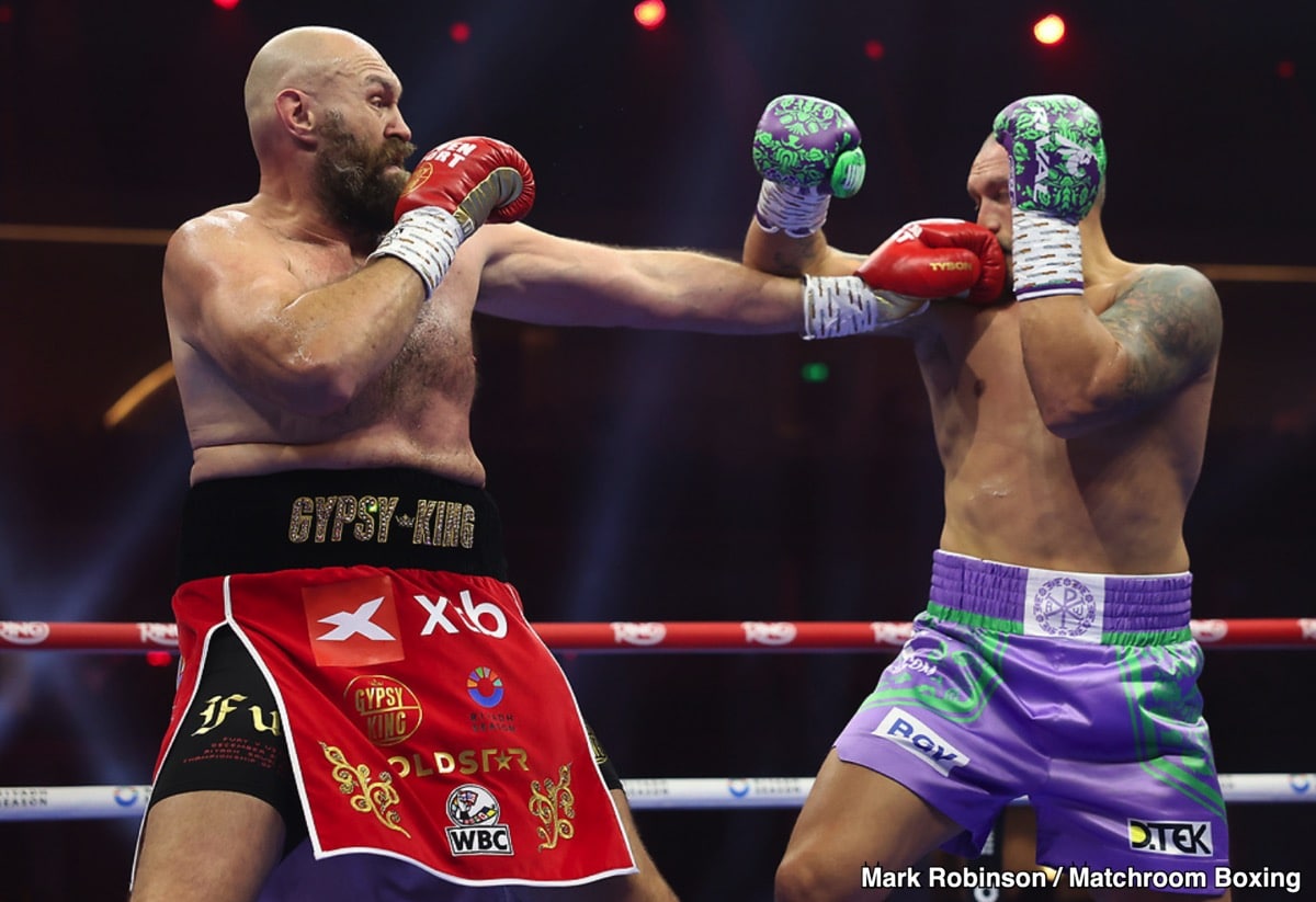 Tyson Fury Still Claims He Beat Usyk “Two Times, The World Knows The Truth”