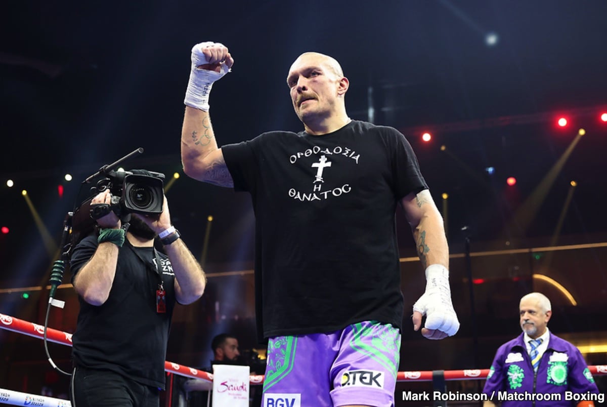 Oleksandr Usyk Must Be Looked At As An All-Time Heavyweight Great, Says Adam Smith