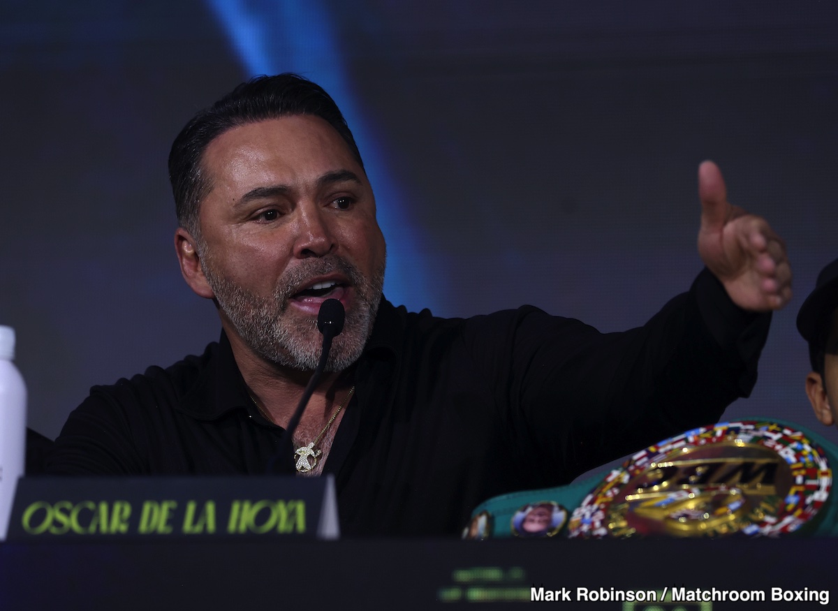 De La Hoya wants the truth from Pacquiao ahead of Barrios return