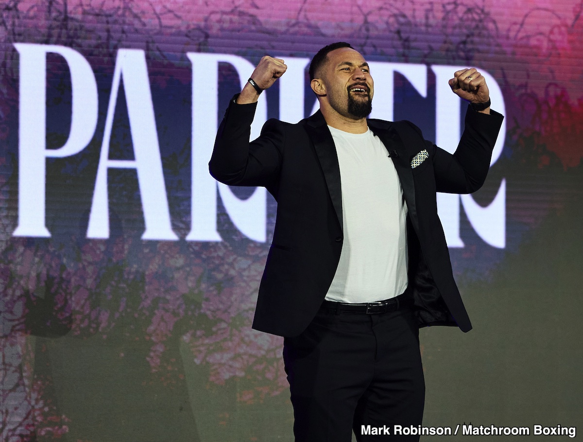 Joseph Parker Proves Again He's The Hardest Working Man In The Boxing Business