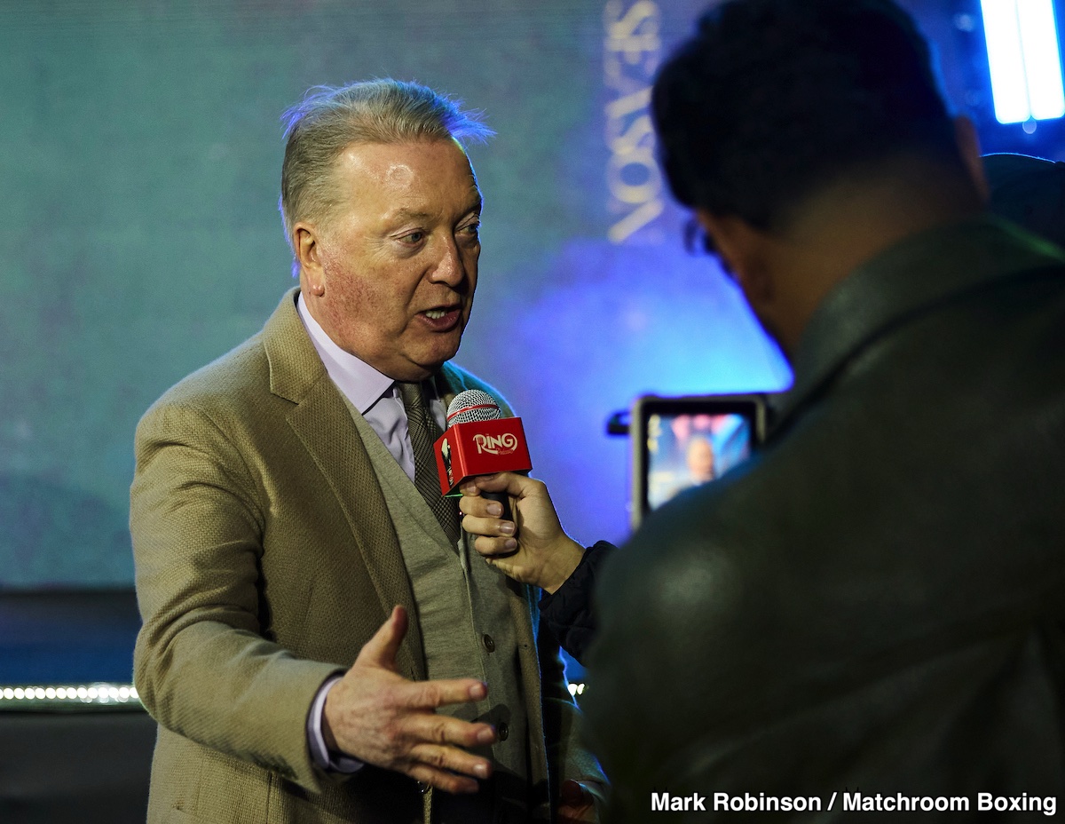 Frank Warren Wants Derek Chisora To Fight Joseph Parker In His 50th And Out Fight
