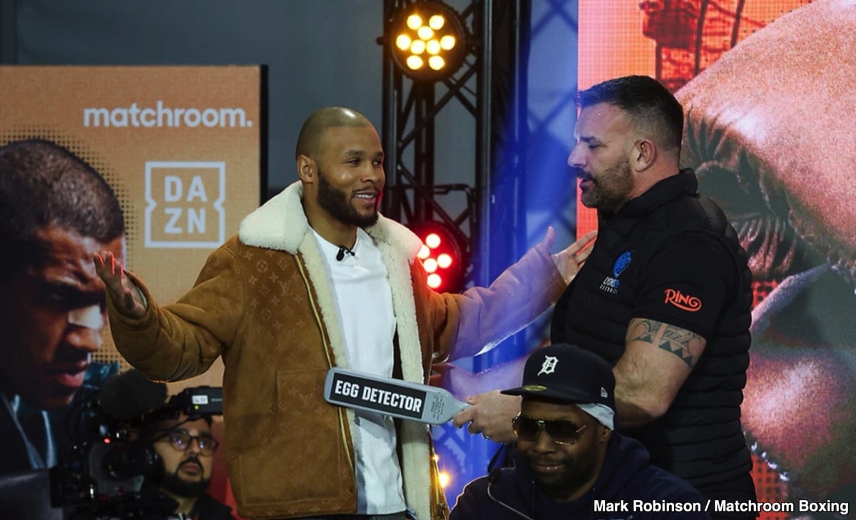 Should Chris Eubank Junior Be Punished By The British Boxing Board For Throwing An Egg In Conor Benn's Face?