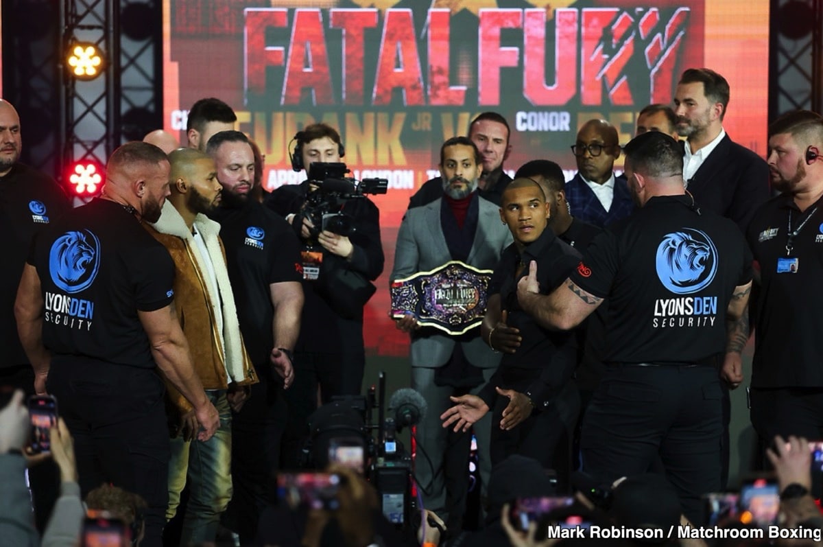 Should Chris Eubank Junior Be Punished By The British Boxing Board For Throwing An Egg In Conor Benn's Face?