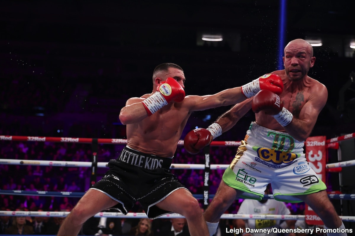 Ball Stops Doheny, Cain Edges Edwards - Boxing Results