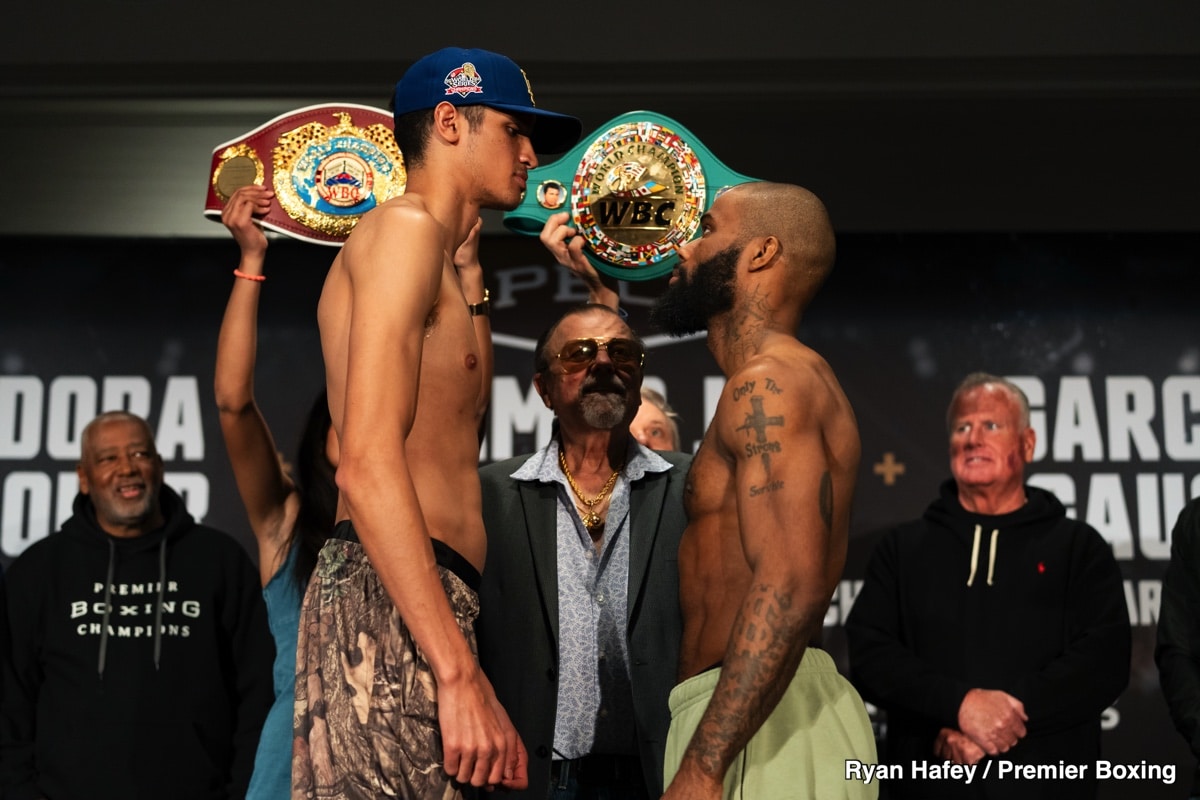 Prime Video Weights: Fundora vs. Booker - for Saturday