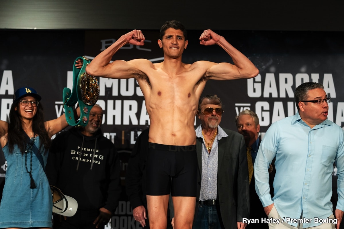 Prime Video Weights: Fundora vs. Booker - for Saturday